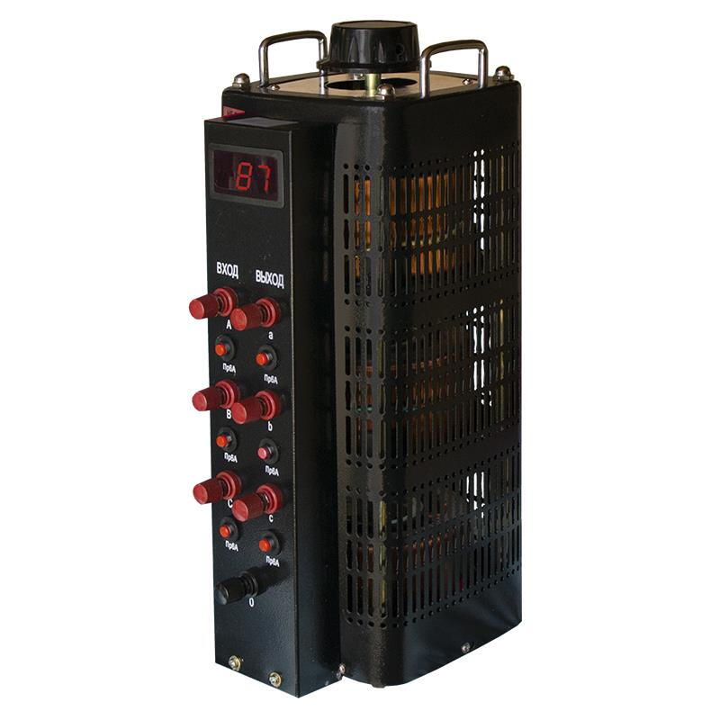 Трехфазный автотрансформатор (ЛАТР) Энергия Black Series TSGC2-6кВА 6А (0-520V)